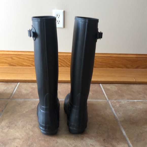 Black Hunter Boots Size 10 - Picture 7 of 8